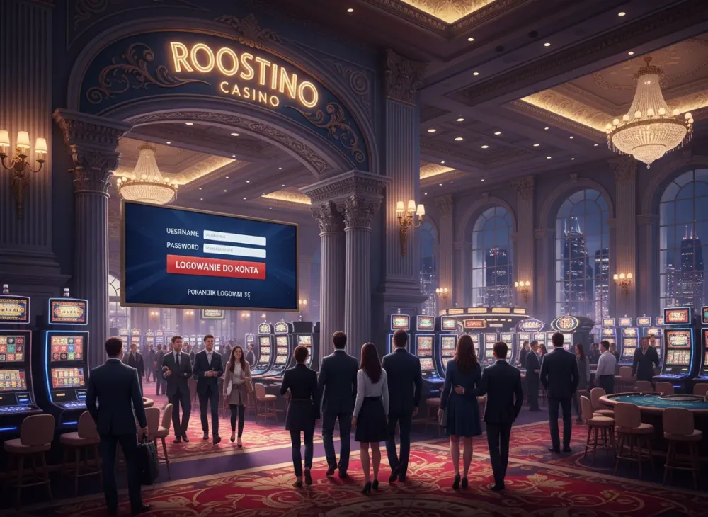 Roostino casino login poradnik logowania do konta